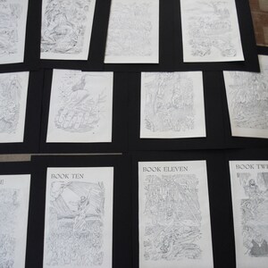 Picture Frame Shop 12 pcs. Prime Stock Woodcut Prints 1946 Signed Cathal Brendan O'Toole Famous Irish American Artist Free Shipping 50 US