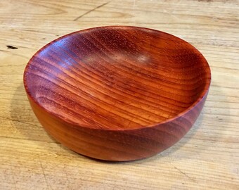 African Padauk Jewelry Dish
