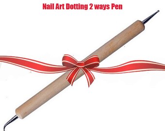 Wooden Nail Art Tips Painting Dotting Pen