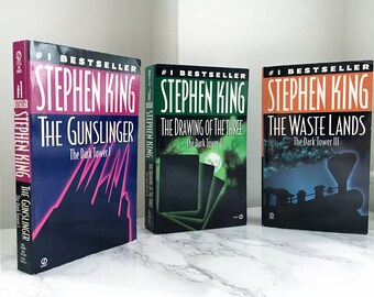 The Dark Tower: Books I-III by Stephen King (The Gunslinger, The Drawing of the Three, The Waste Lands)