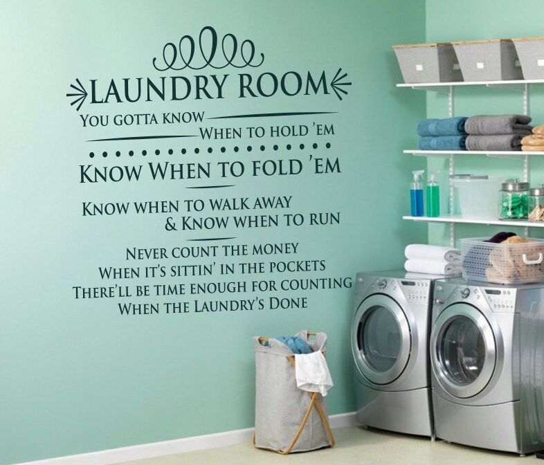 Download Laundry Room SVG Laundry Room Sign Know When to Fold Them