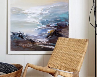 Abstract Painting, Contemporary Art, Oil Painting, Extra large wall art, Abstract art, Landscape oil painting, large canvas art, wall decor