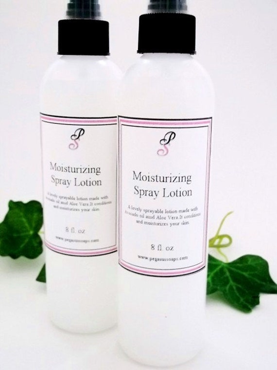 Moisturizing Spray On Body Lotion Body Care Skin Care 8 oz