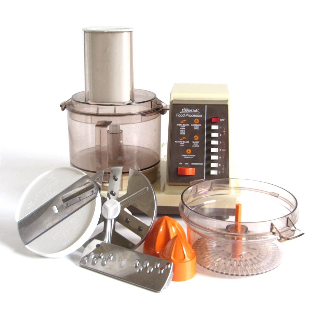 Sears Counter Craft Food Processor Complete Juicer