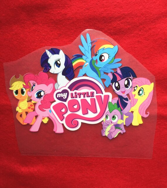 My little pony Iron-On Heat Transfer Decorate all the