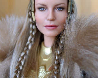 OOAK custom Barbie Wonder Woman Queen Hippolyta Doll by Olga Kamenetskaya