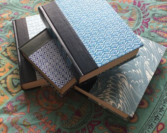 Blue Hollow Book | Book Safe| Hollowed Book | Book Box | Secret Book Box | Gift Box | Stash Box | Diversion | Secret Compartment | Vintage