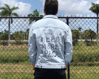 Hand Painted Jacket / NEED MORE SPACE