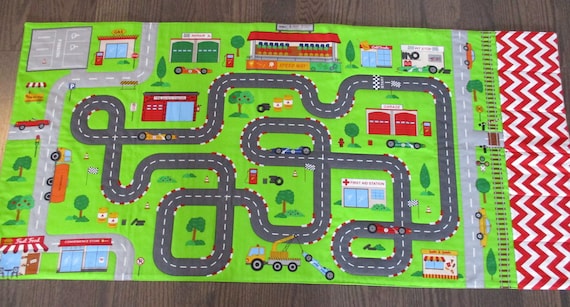 Race Track Play Mat-Connectable Play Mat-Town Play Mat-Play