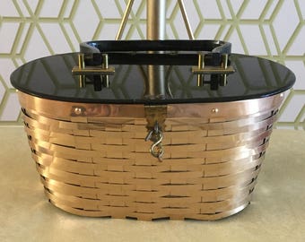 Dorset Rex Lucite and Metal Handbag