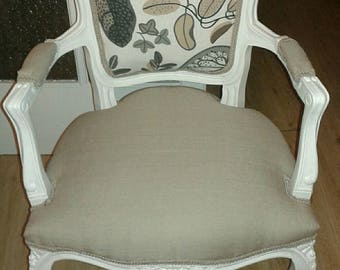 Louis XV repaints style bergere Chair