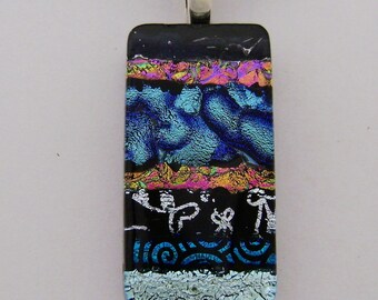 Dichroic pendant dichroic jewelry