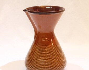 Vintage Rare Baldelli Chemex Coffee Carafe, Made in Italy, Drip Pour Over Coffee Maker