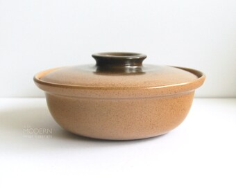 Heath Ceramics Brownstone 9 1/2" Covered Casserole California Pottery