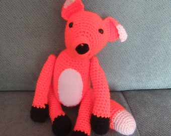 Fox crochet or blanket