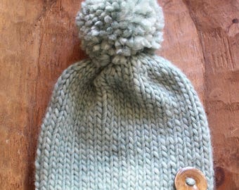 Beanie / Baby Beanie / Childrens hats / ski beanies / Teal Baby / Green baby hats / Roving / Soft Woolen Hats / Knitted Beanies / Beanies