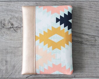 Passport Wallet, Travel Wallet, Travel Organizer, Passport Cover for 2 (Two), 3 (Three) or 4 (four) passports - Faux Leather - Metallic Gold