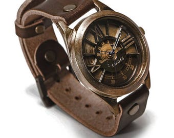 Golden-man Handmade Watch