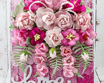Shabby Chic Pink Hope Encouragement Card