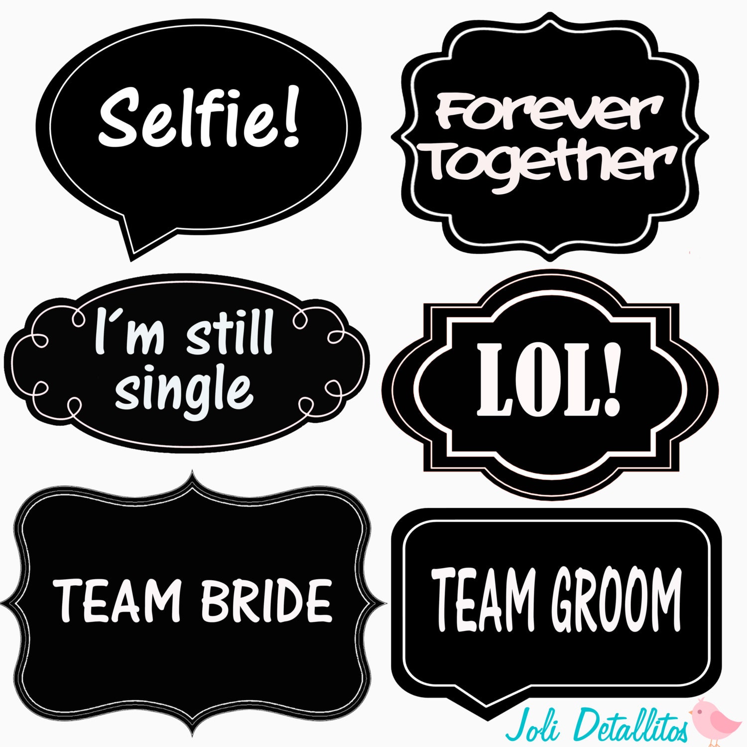 Free Printable Photo Booth Props Words Free Printable Photo Booth Props Words
