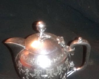 Antique Reed & Barton silver plated creamer