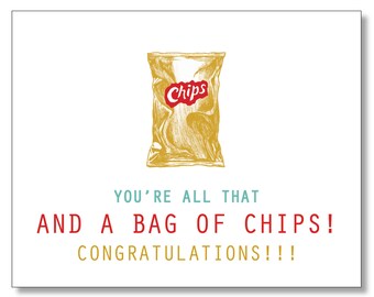 CONGRATULATIONS Card. AWESOME Funny Congratulations Congrats Card. Hilarious 90s Card. Graduation Card. Promotion Card. New Job Card
