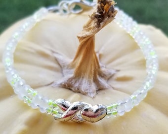 Light green super duo bracelet