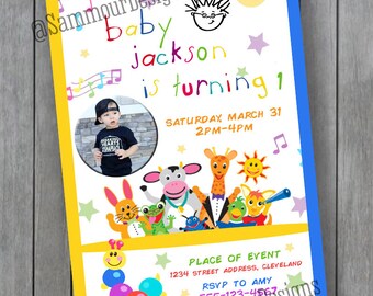 Baby Einstein Birthday Invitation - Little Einstein Birthday Invitation