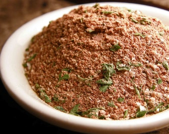 Gusto's Large EAST TEXAS Barbecue Rub - Great for Smoked Brisket, Hamburgers, Roasted Veggies - BBQ and Grilling Gift