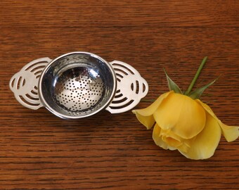Tea Infuser, Strainer ~ Chrome ~ Cuppa Tea ~ Made in England ~ Tea Infuser ~ Tea Strainer