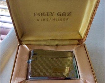 Vintage Slim Pocket Silver Cigarette Lighter