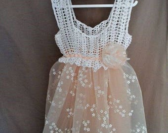 Peach Dress
