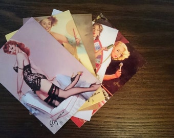 Gil Elvgren Pinup Card Grab