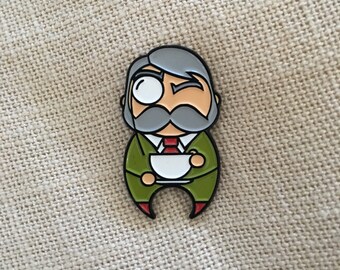 By Jove! Tea-drinkers Enamel Pin