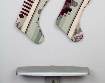 Pendleton Stocking - Sage & Wine
