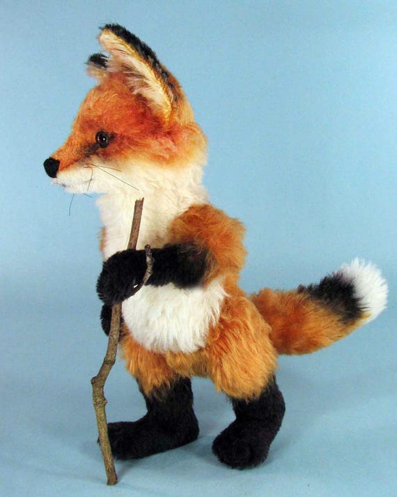 free fox plush pattern