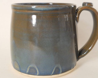 Large Mug 35 oz Unique Handmade Stoneware Pottery Mug #170306