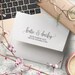 Wedding Address Stamp, Custom Address Stamp, Return Address Stamp, Wedding Invitation RSVP Wood or Self Inking, Housewarming Gift Idea
