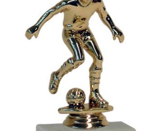 Soccer Trophy - 6" Economy Style personalization wording included