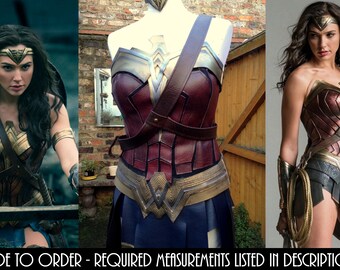 Diana Prince Wonder Woman Gal Gadot Justice League Cosplay Costume Belt Holster Strap and Lasso of Truth (Required Measurements in Descrip)