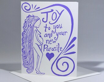 Congratulations Pregnancy Funny Gretting Card