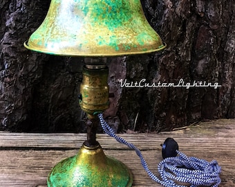 Rare Antique Brass Desk/Table/Sconce/Headboard Lamp