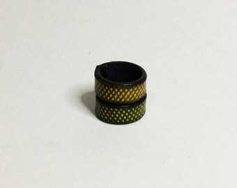Leather rings. Leather rings.