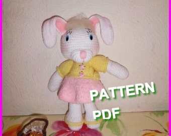 Pattern, french boss, the louane rabbit tutorial