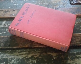 Black beauty vintage book by Anna Sewell, vintage horse book