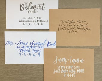 Wedding Envelope Calligraphy