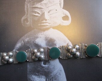 Mexican Vintage Bracelet Marvelous Craftsmanship (J110)