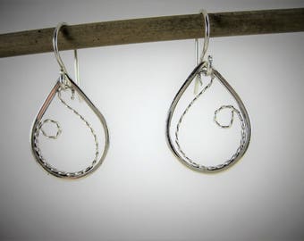 Sterling Silver Filigree Earrings