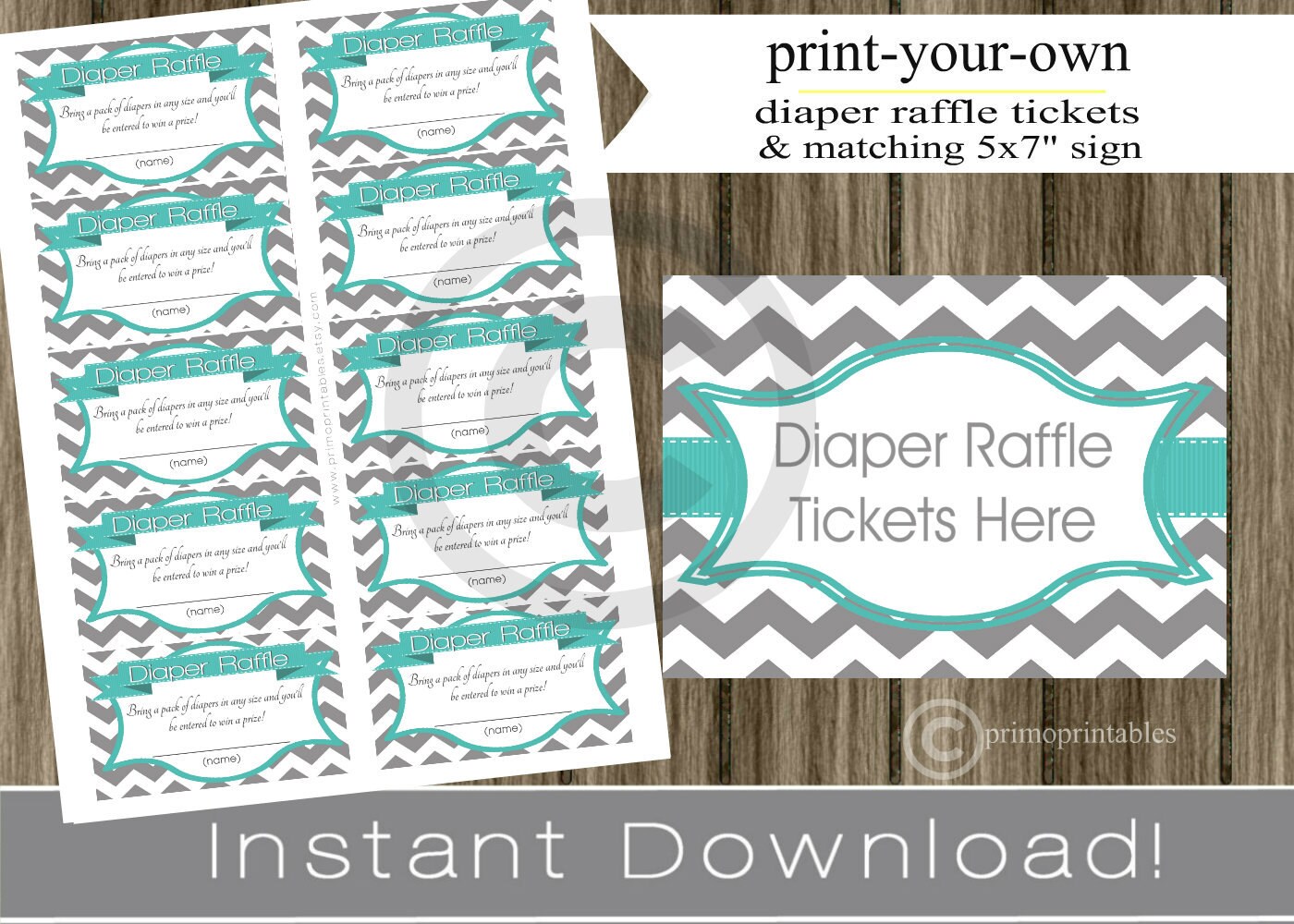 diy raffle ticket template