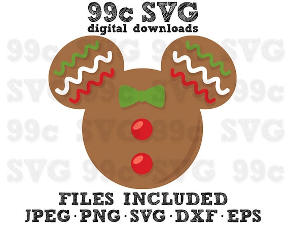 Free Free 249 Disney Gingerbread Svg SVG PNG EPS DXF File